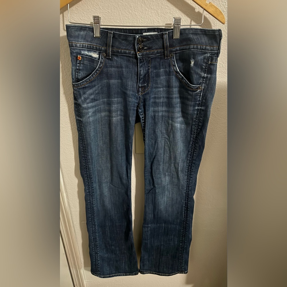 Hudson Signature Bootcut Jeans. Size 28.